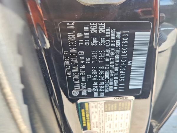 2020 KIA TELLURIDE EX