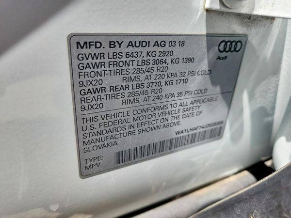 2018 AUDI Q7