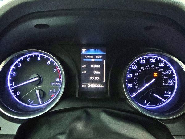 2018 TOYOTA CAMRY L/LE/SE/XLE — ODOM