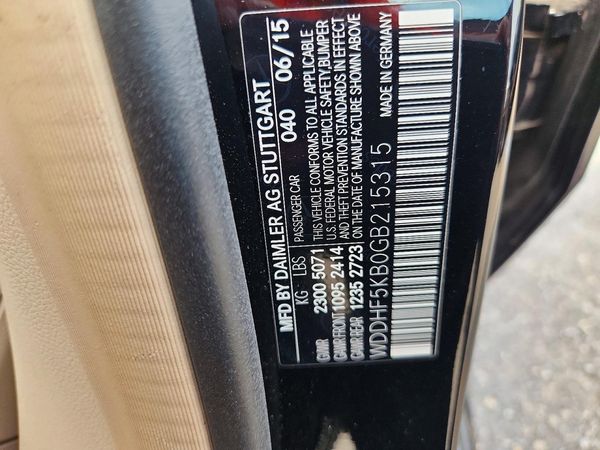 2016 MERCEDES-BENZ E E350