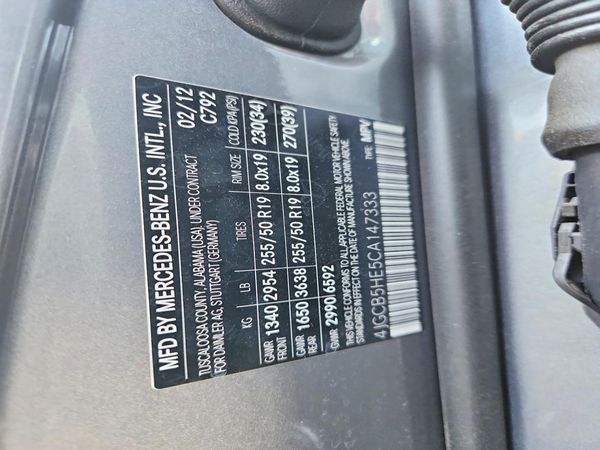 2012 MERCEDES-BENZ R R350 4-MATIC