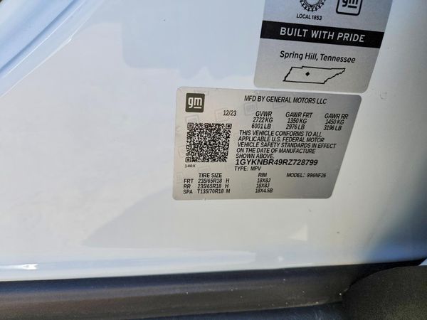 2024 CADILLAC XT5 Luxury