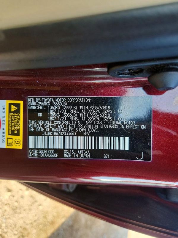 2013 LEXUS RX 350