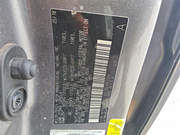 2018 TOYOTA SIENNA L