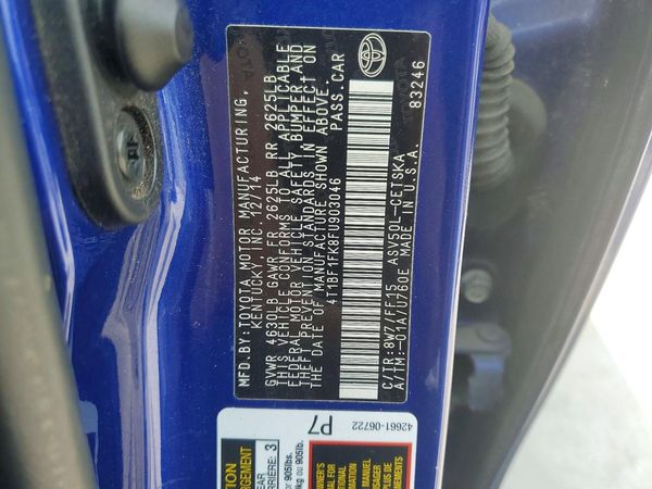 2015 TOYOTA CAMRY