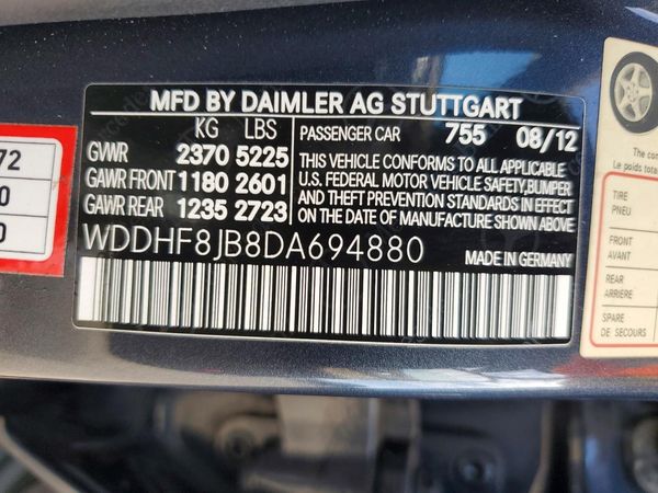 2013 MERCEDES-BENZ E E350 4-MATIC