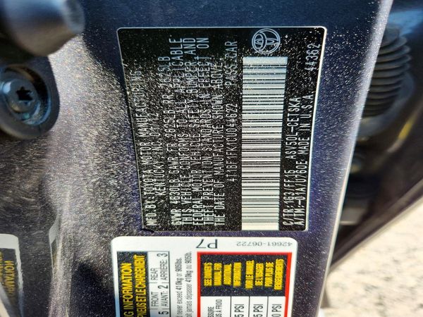2012 TOYOTA CAMRY