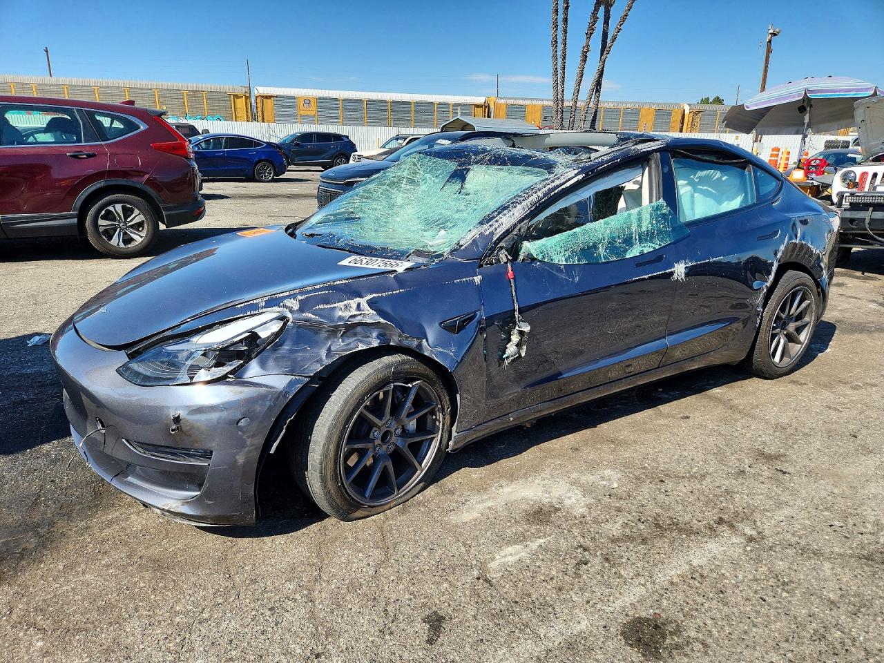 2023 TESLA MODEL 3 — Front 3/4