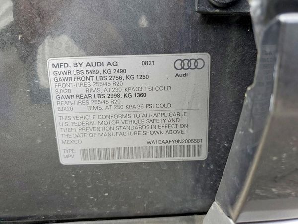2022 AUDI Q5