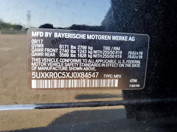 2018 BMW X5 xDrive35i