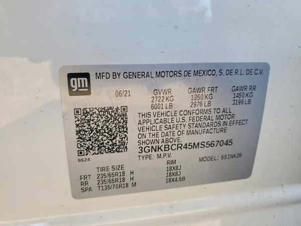 2021 CHEVROLET BLAZER 2LT