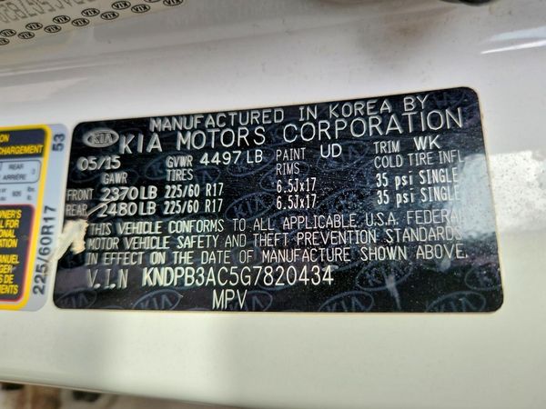 2016 KIA SPORTAGE LX w/Popular Pkg