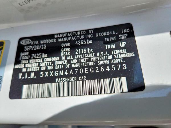2014 KIA OPTIMA 2.4 LX STD/Conv