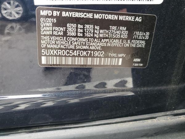 2015 BMW X5