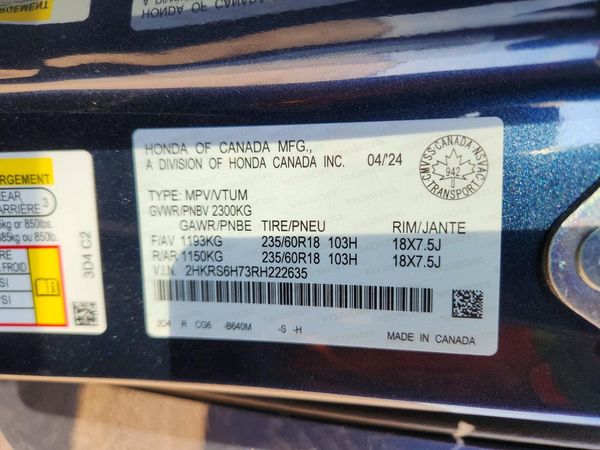2024 HONDA CR-V EX-L