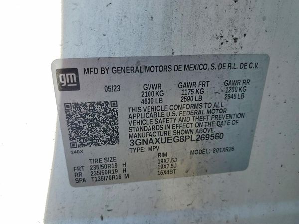 2023 CHEVROLET EQUINOX LT (1LT)