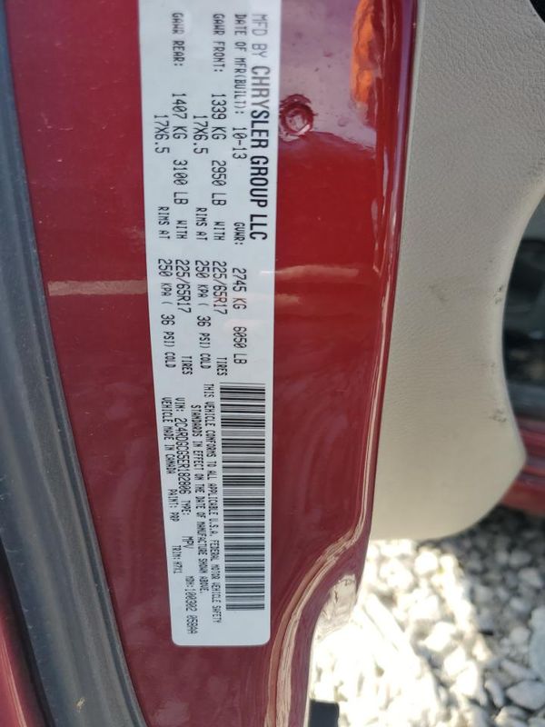 2014 DODGE GRAND CARAVAN