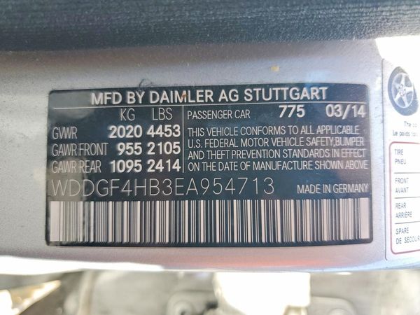 2014 MERCEDES-BENZ C C250