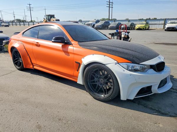 2014 BMW 4 SERIES — Passenger 3/4