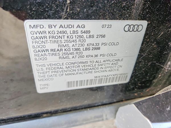 2023 AUDI Q5 S Line quattro Prestige