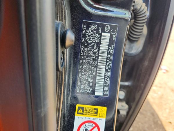 2015 LEXUS ES350 350 — VINS