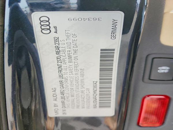 2017 AUDI A4 Premium, Ultra Premium