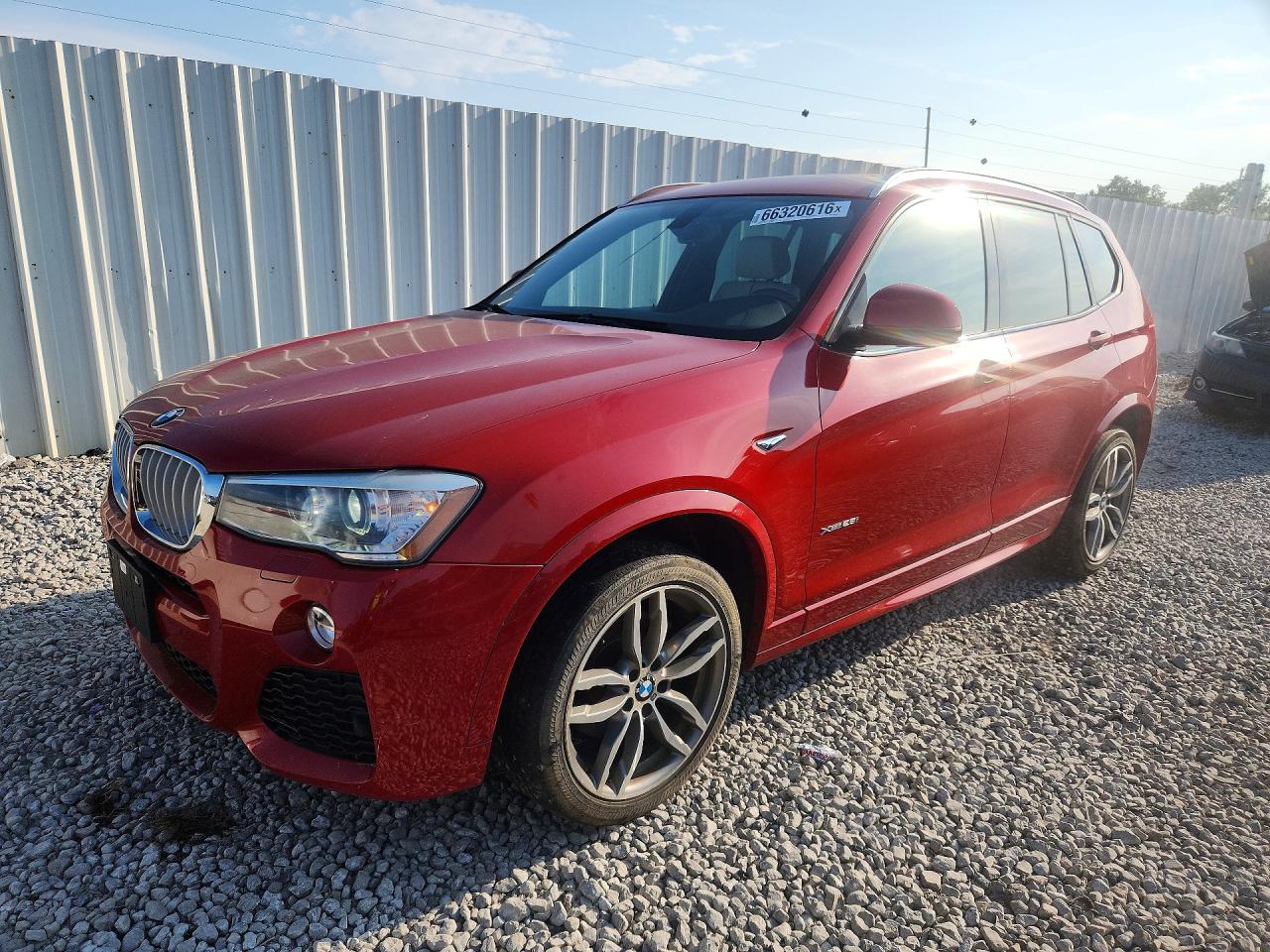 2017 BMW X3 xDrive28i — Front 3/4