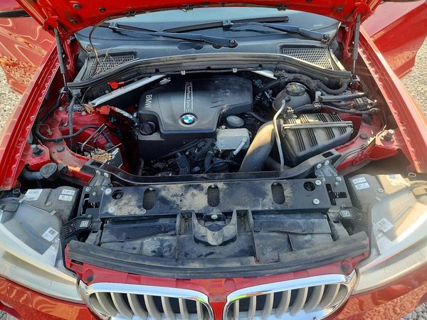 2017 BMW X3 xDrive28i — Engine bay