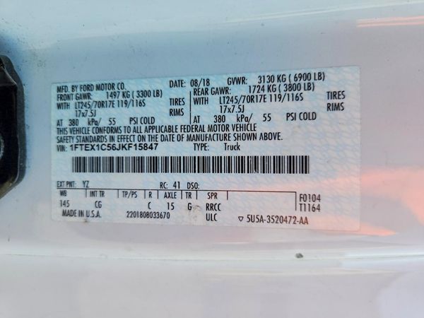 2018 FORD F150