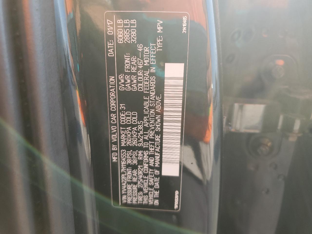 2017 VOLVO XC90 Inscription