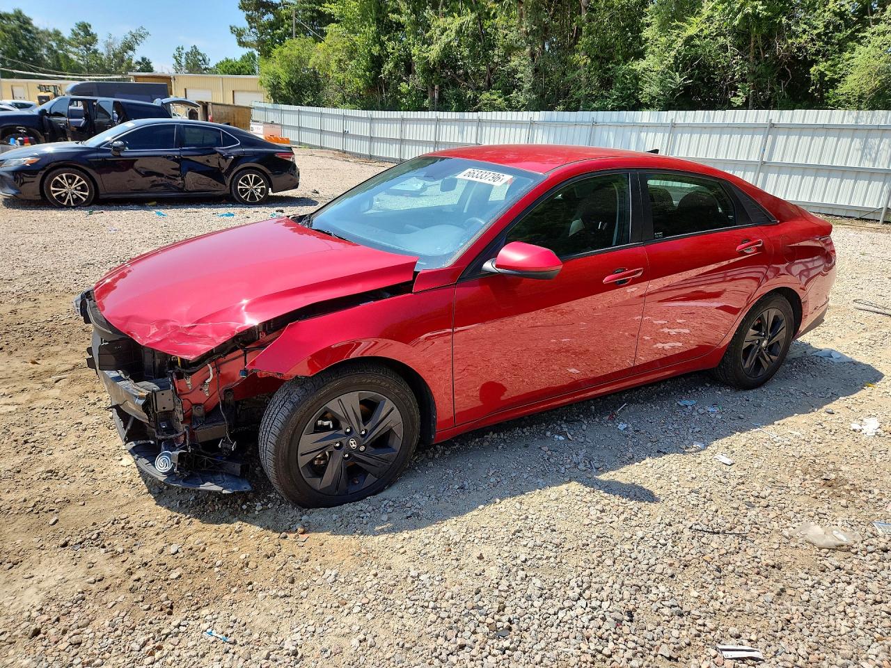 2021 HYUNDAI ELANTRA Blue