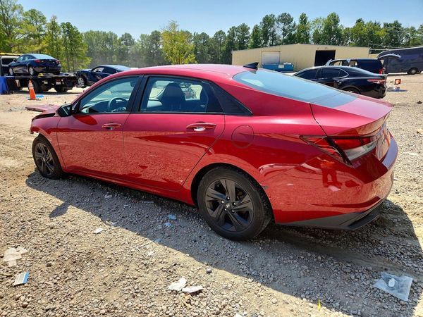 2021 HYUNDAI ELANTRA Blue