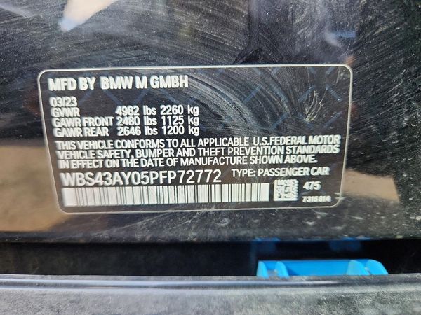 2023 BMW M3 M3 xDrive Competition