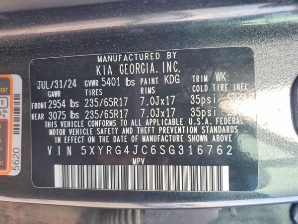 2025 KIA SORENTO