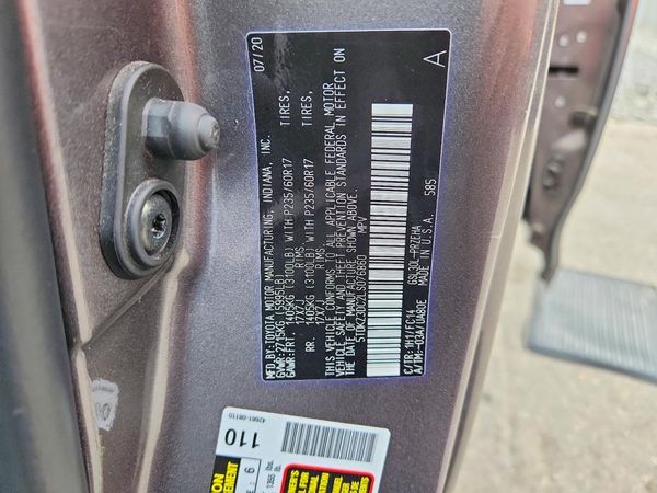 2020 TOYOTA SIENNA