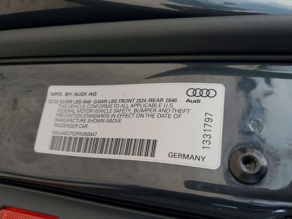 2023 AUDI A5