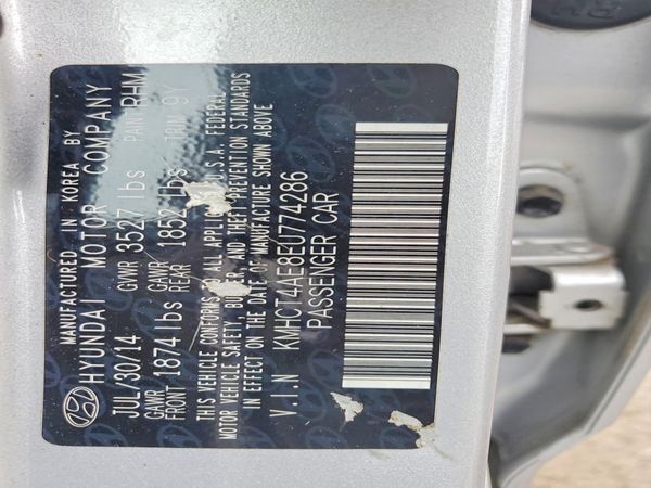 2014 HYUNDAI ACCENT 5DR GS / 4DR GLS