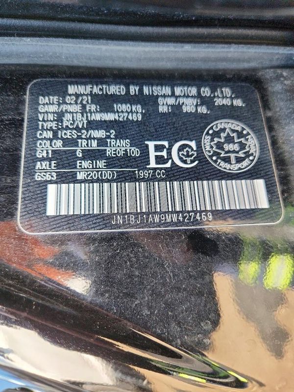 2021 NISSAN QASHQAI