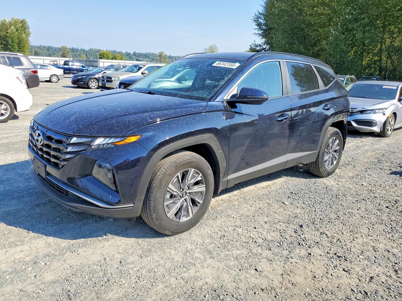 2022 HYUNDAI TUCSON Blue