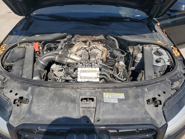 2017 AUDI A8 quattro Sport L — Engine bay