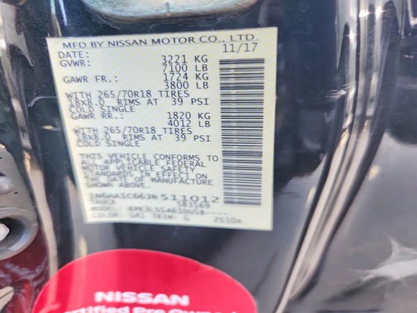 2018 NISSAN TITAN