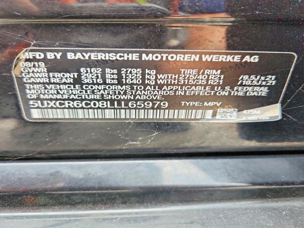 2020 BMW X5 xDrive40i