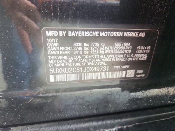 2018 BMW X6 xDrive35i