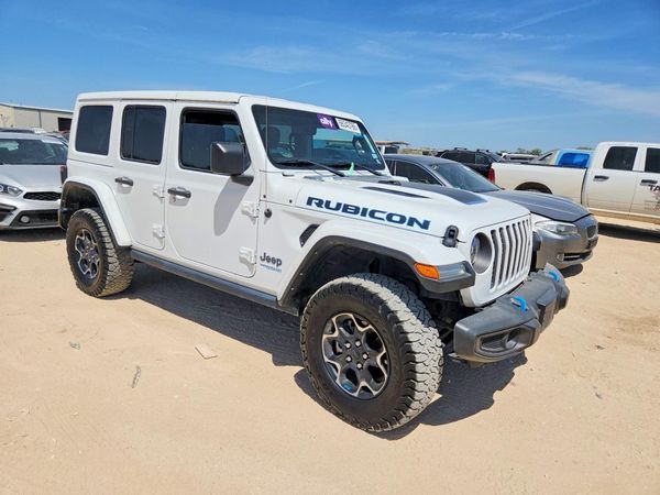 2022 JEEP WRANGLER UNLIMITED Unlimited Rubicon 4XE — Passenger 3/4