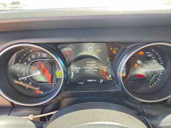2022 JEEP WRANGLER UNLIMITED Unlimited Rubicon 4XE — ODOM