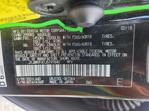 2018 LEXUS GX 460 Base