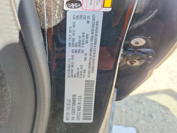 2021 RAM 1500