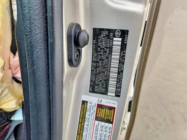 2017 TOYOTA CAMRY LE/SE/XLE/XSE — VINS