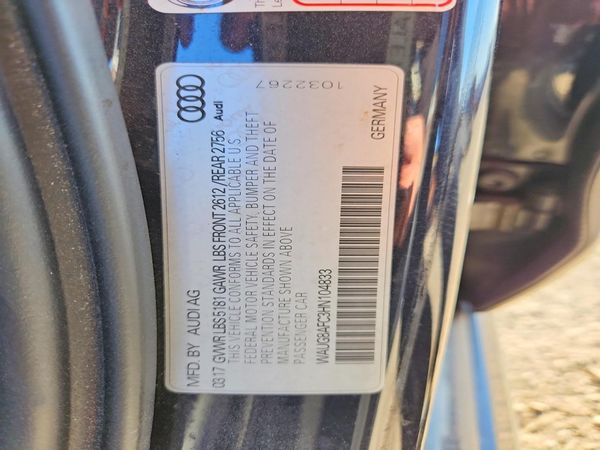 2017 AUDI A6