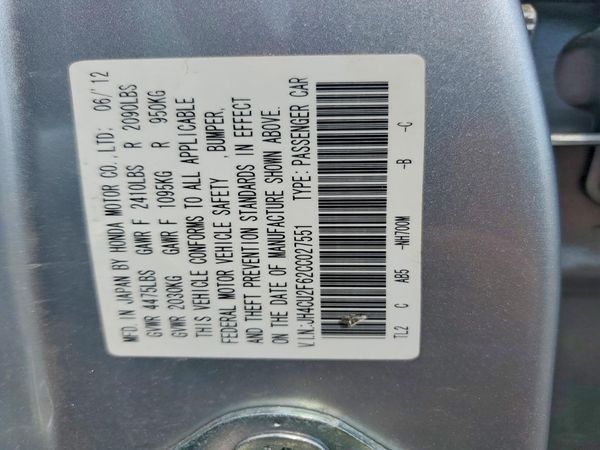 2012 ACURA TSX Tech